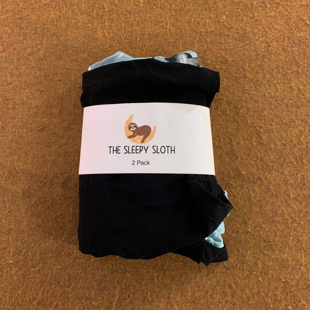 The Sleepy Sloth Boys 6-7Y Black Orca Bamboo Viscose 2 Pack Boxer Briefs NWT - Picture 2 of 8